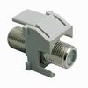 Show product details for WP3481-GY Legrand On-Q Recessed Nickel Self-Terminating F-Connector Gray