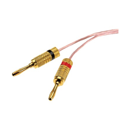 WP3483-01-20 Legrand On-Q Gold Banana Plugs Red and Black - 20 Pack