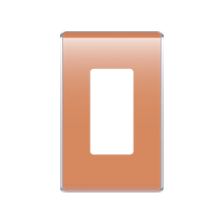 [DISCONTINUED] WP5001-CR Legrand On-Q 1-Gang Studio Wall Plate Citrus