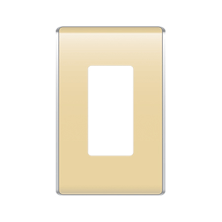 [DISCONTINUED] WP5001-SD Legrand On-Q 1-Gang Studio Wall Plate Sand