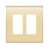 Show product details for WP5002-SD Legrand On-Q 2-Gang Studio Wall Plate Sand