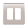 Show product details for WP5002-TP Legrand On-Q 2-Gang Studio Wall Plate Taupe