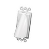 Show product details for WPBWA Vanco Wall Plates Bulk Cable 1 Gang Almond