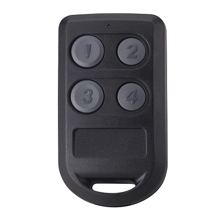 WRT-4+H Dormakaba Rutherford Controls 4 Button 125kHz Presentation 433MHz Rolling Code/Encrypted Transmitter