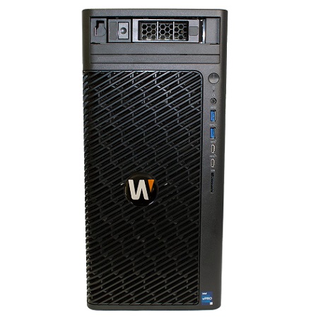 WRT-P-3104W-8TB Hanwha Techwin Wisenet WAVE NVR 170Mbps Max Throughput Intel Core i3 16GB - 8TB w/ 4 Professional Licenses