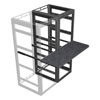 Show product details for WS2-M31-18 Middle Atlantic Two Bay Laminate Writing Shelf, 18 Inch Deep, Fits 31 Inch Deep MRK Series Racks