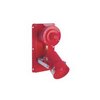 Show product details for XB11/DB3-UL-110V-RED/RED Cooper Wheelock MULTITONE STRB,RED LENS,110VAC,CL 1 DIV 2,RD