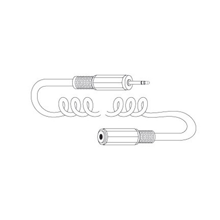 XCM25 Vanco Cable 3.5mm Stereo Plug / 3.5mm Stereo Jack CC 25ft