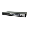 Show product details for XFS-1816P Luxul 16 PoE Ports + 2 Gigabit Uplink Ports 230W Total Budget Web Smart Managed Rackmount PoE Switch