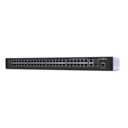 [DISCONTINUED] XMS-5248P Luxul 52 Port Gigabit PoE+ 740W Budget L2/L3 Managed PoE Switch