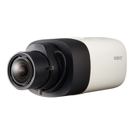 XNB-6005 Hanwha Techwin 60FPS @ 1920 x 1080 Indoor Day/Night WDR Box IP Security Camera 24VAC/12VDC/POE - No Lens