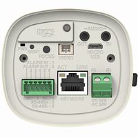 XNB-6005 Hanwha Vision X Series 60FPS @ 2MP Indoor Day/Night WDR Box IP Security Camera 24VAC/12VDC/PoE - No Lens