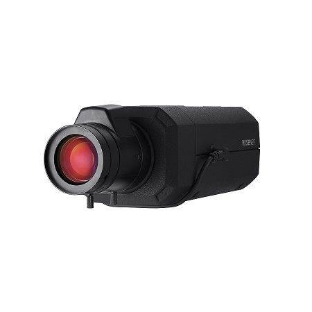 XNB-8003 Hanwha Techwin 30FPS @ 6MP Outdoor Day/Night WDR Box IP Security Camera 12VDC/PoE – No Lens