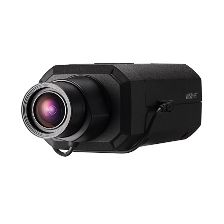 XNB-9002 Hanwha Techwin 30FPS @ 8MP Outdoor Day/Night WDR Box IP Security Camera 12VDC/24VAC/PoE