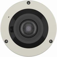 XNF-8010RVM Hanwha Vision X Series 1.6mm 30FPS @ 6MP Outdoor IR Day/Night WDR Mobile Fisheye IP Security Camera 12VDC/POE