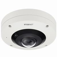 XNF-9010RVM Hanwha Vision X Series 1.08mm 30FPS @ 12MP Outdoor IR Day/Night WDR Fisheye IP Security Camera 12VDC/POE