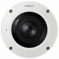 XNF-9010RVM Hanwha Vision X Series 1.08mm 30FPS @ 12MP Outdoor IR Day/Night WDR Fisheye IP Security Camera 12VDC/POE