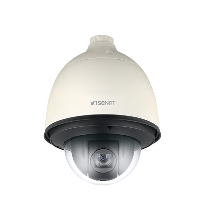 XNP-6321H Hanwha Techwin 4.44~142.6mm 32x Optical Zoom 60FPS @ 2MP Outdoor Day/Night WDR PTZ IP Security Camera 24VAC/PoE