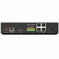 XRN-426S-1T Hanwha Vision 4 Channel at 4K (2160p) NVR 40Mbps Max Throughput - No HDD w/ Built-in 4 Port PoE