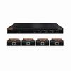 Show product details for XT-HDBT-MX44-4K-KIT Xantech HDBaseT 4x4 Matrix Kit with 4 HDBT Receivers - 70m