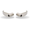 Show product details for YR05D82N Yale Casacade Lever Pair - Satin Nickel