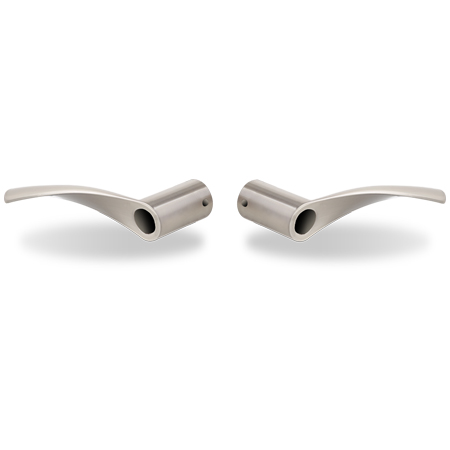 YR05D84N Yale Marina Lever Pair - Satin Nickel