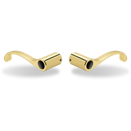 YR05D853 Yale McClure Lever Pair - Polished Brass