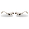 Show product details for YR05D85N Yale McClure Lever Pair - Satin Nickel