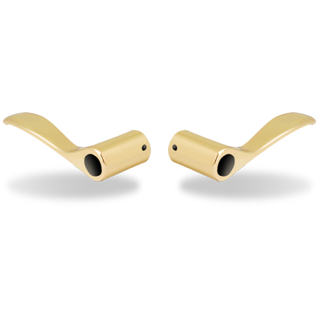 YR05D883 Yale Norwoor Lever Pair - Polished Brass
