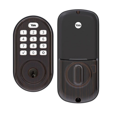 Yale Push Button Deadbolt 