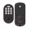 Show product details for YRD216-ZW2-0BP Yale Pushbutton Z-Wave Deadbolt - Oil Rubbed Bronze