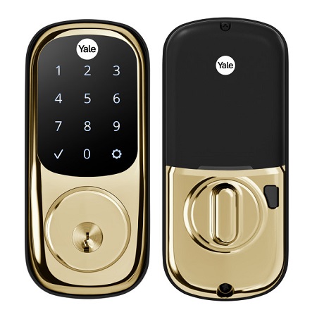 YRD226-NR-P05 Yale Touchscreen No Radio DB - LifeTime Brass