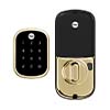 Show product details for YRD256-NR-P05 Yale Touchscreen No Radio Key Free Deadbolt - Bright Brass