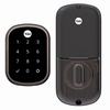Show product details for YRD256-ZW2-0BP Yale Touchscreen Z-Wave-Key Free Deadbolt - Oil Rubbed Bronze (Permanent)