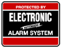 Show product details for YS-103 Maxwell Alarm Electronic Alarm System Yard Sign w/ stake 11.25" x 11.25"