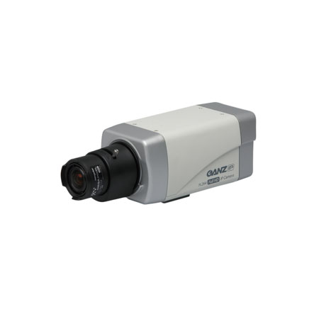 ZN-NH22XE Ganz 30FPS @ 1080p Indoor Day/Night WDR Box IP Security Camera 12VDC/POE - No Lens
