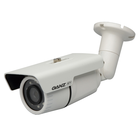 ZN1A-N4NFN6-1 Ganz 4.3mm 30FPS @ 1920 x 1080 Outdoor IR Day/Night WDR Bullet IP Security Camera POE