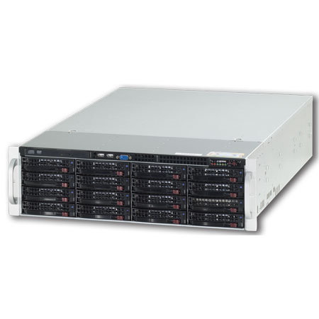 ZNR-52TB-R Ganz Up to 128 IP Cameras 52TB RAID-6 & DVD-RW 24 bay Hot Swap Chassis