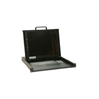 MMKVM17NB2RR Minuteman 17-Inch Rackmount LCD Dual-Rail Console