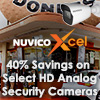 Nuvico Extended Sales - See Clear Details with 40% Savings on Select Nuvico Xcel series 8MP(4K), 5MP and 1080p HD Analog Security Cameras