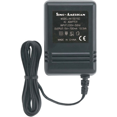 PT-1211C AIPHONE 15V AC PLUG-IN TRANSFORMER, 110V INPUT, UL