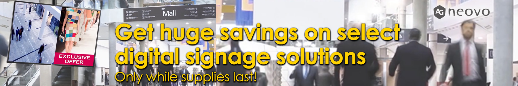 AG Neovo Digital Signage Sales