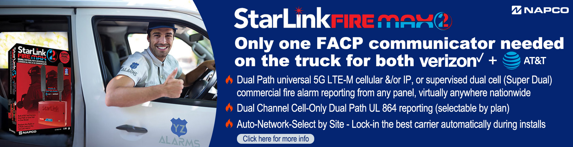 Napco StarLink FireMax 2